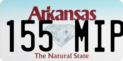 AR license plate 155MIP