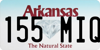 AR license plate 155MIQ