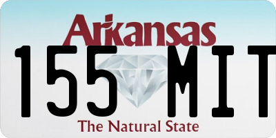 AR license plate 155MIT
