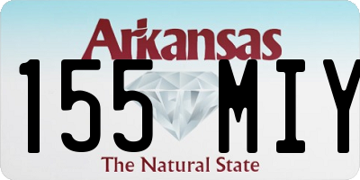 AR license plate 155MIY