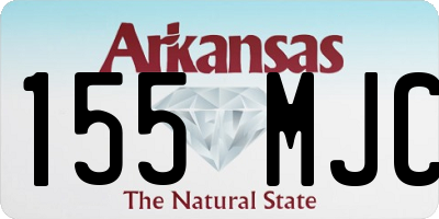 AR license plate 155MJC