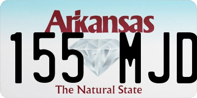 AR license plate 155MJD