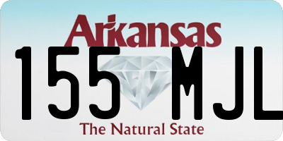 AR license plate 155MJL