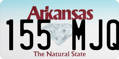 AR license plate 155MJQ