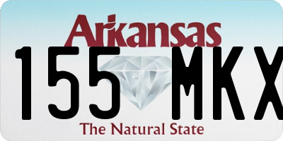 AR license plate 155MKX