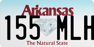 AR license plate 155MLH