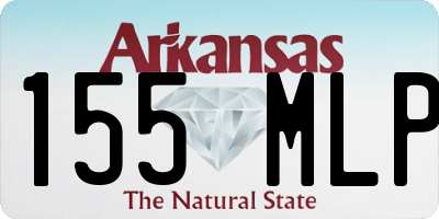 AR license plate 155MLP
