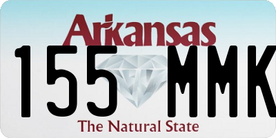 AR license plate 155MMK