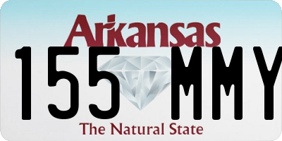 AR license plate 155MMY