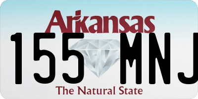 AR license plate 155MNJ