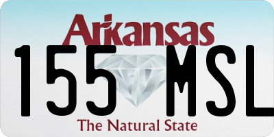 AR license plate 155MSL