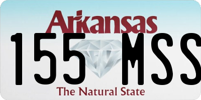 AR license plate 155MSS