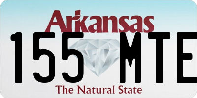 AR license plate 155MTE