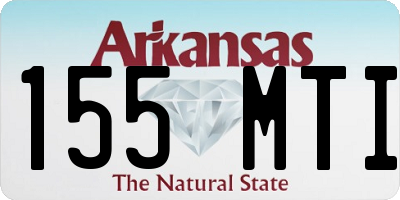 AR license plate 155MTI