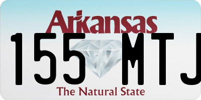 AR license plate 155MTJ