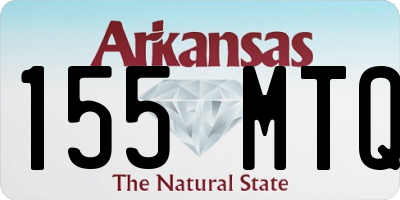 AR license plate 155MTQ