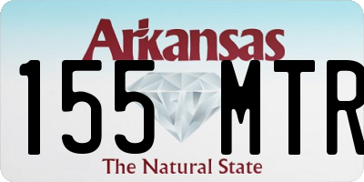 AR license plate 155MTR
