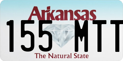 AR license plate 155MTT