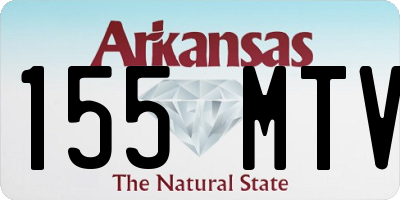 AR license plate 155MTV