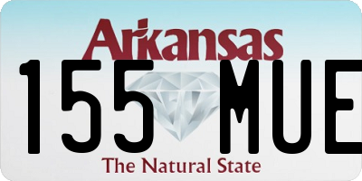 AR license plate 155MUE