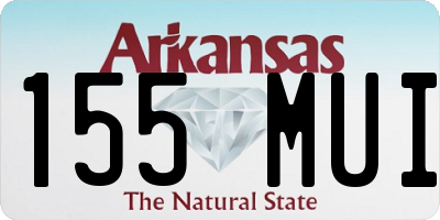 AR license plate 155MUI
