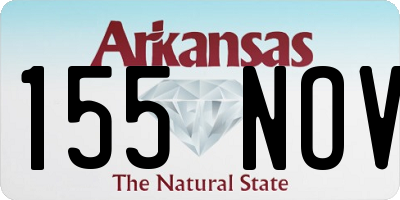 AR license plate 155NOV