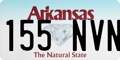 AR license plate 155NVN
