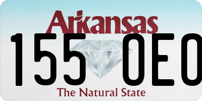 AR license plate 155OEO