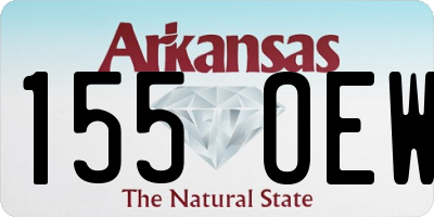 AR license plate 155OEW