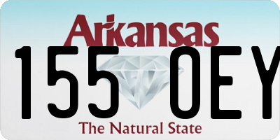 AR license plate 155OEY