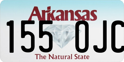 AR license plate 155OJC