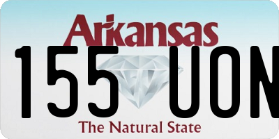 AR license plate 155UON