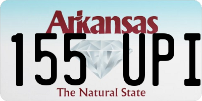 AR license plate 155UPI