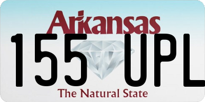 AR license plate 155UPL