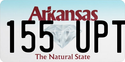AR license plate 155UPT