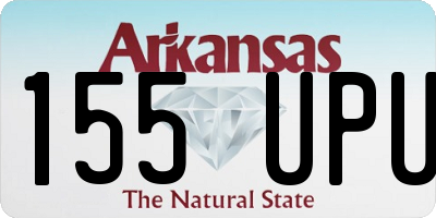 AR license plate 155UPU