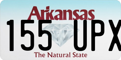 AR license plate 155UPX