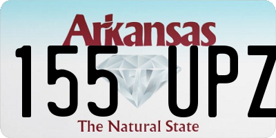 AR license plate 155UPZ