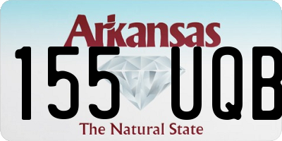AR license plate 155UQB