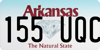 AR license plate 155UQC