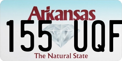 AR license plate 155UQF