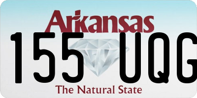 AR license plate 155UQG