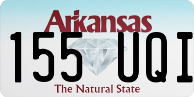 AR license plate 155UQI