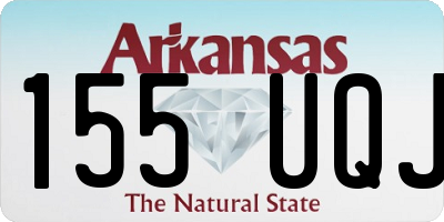 AR license plate 155UQJ