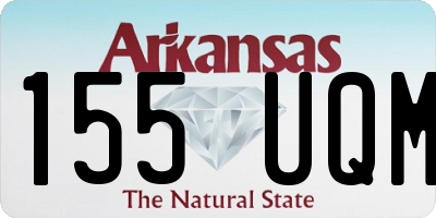 AR license plate 155UQM