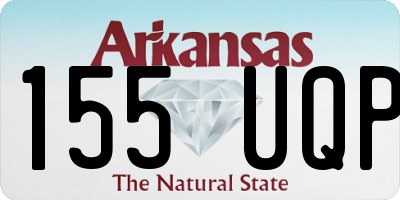 AR license plate 155UQP