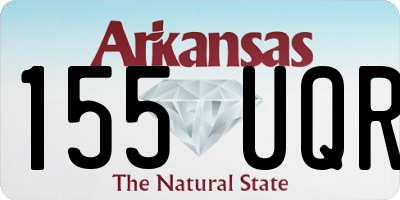 AR license plate 155UQR