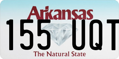 AR license plate 155UQT