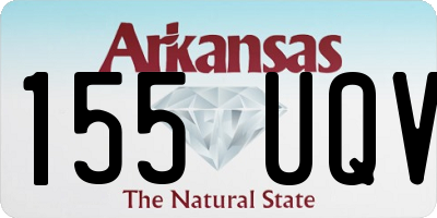 AR license plate 155UQV