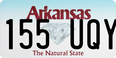 AR license plate 155UQY